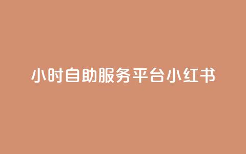 24小时自助服务平台小红书 - 全天候自助服务平台小红书全新上线! 第1张 24小时自助服务平台小红书 - 全天候自助服务平台小红书全新上线! 第1张
