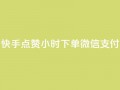 快手点赞24小时下单微信支付,QQ买访客链接入口 - 刷粉网免费入口 - 抖音24小时下单在线
